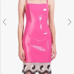 Staud Pink Dress with Beading NWT